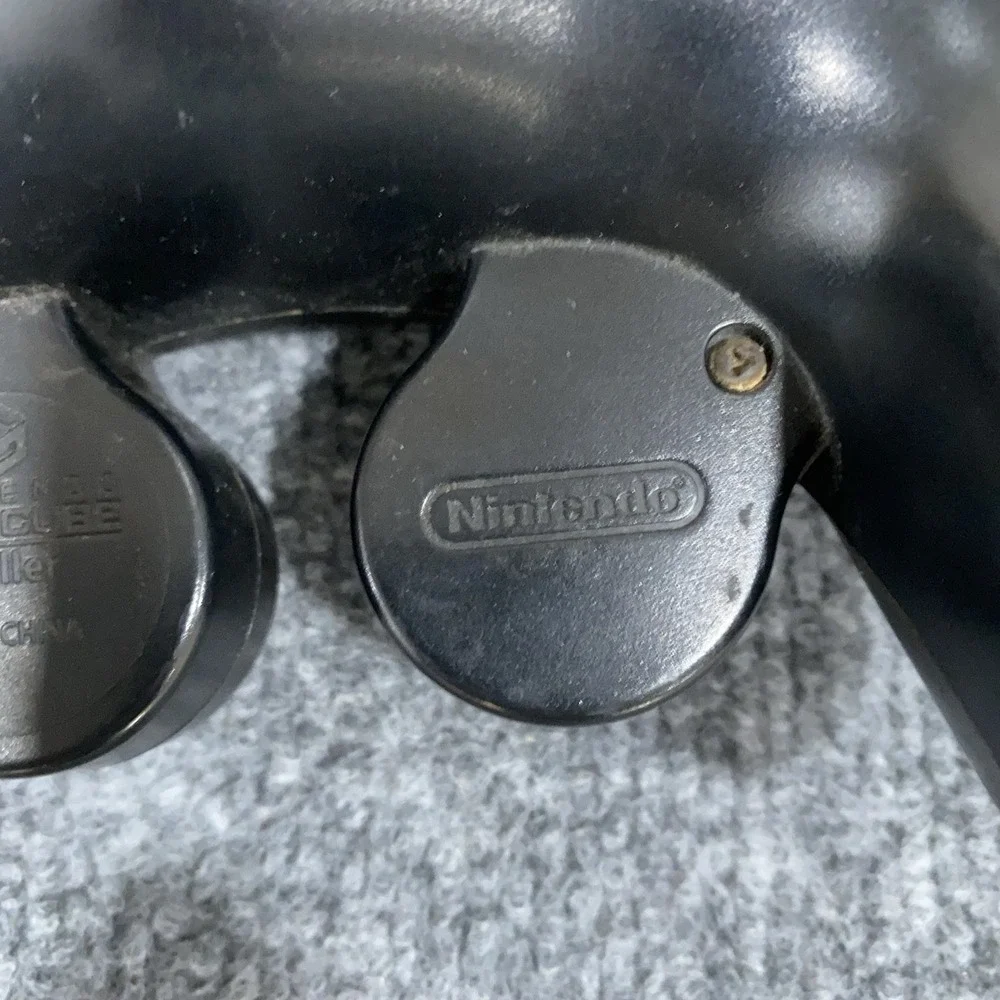 Nintendo GameCube‎ Controller (DOL-003) - Black Super Smash Bros Edition Corded